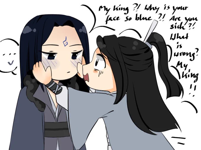 moshang....
mbj blushes blue.........
i was enlightened......... 