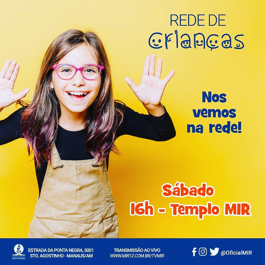 Hoje Tem!! 
Vamos esperar você, Ok?