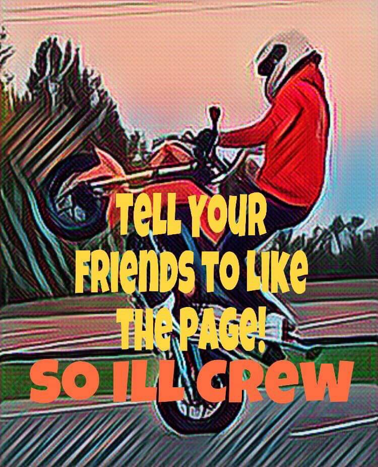 If you guys want an eventful and entertaining summer go like, and follow us on Facebook and Instagram! We appreciate all of your support! #SoIllCrew #BikeLife #StuntingIsNotACrime