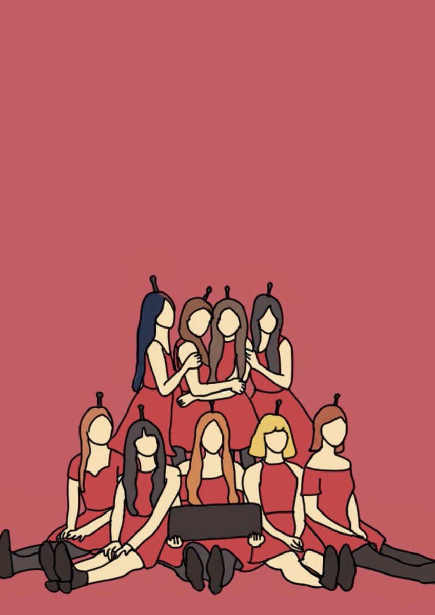 ニッシー 最近よくあるやつ書いてみたよ 使ってね Fromis 9 壁紙 イラスト リツイート希望