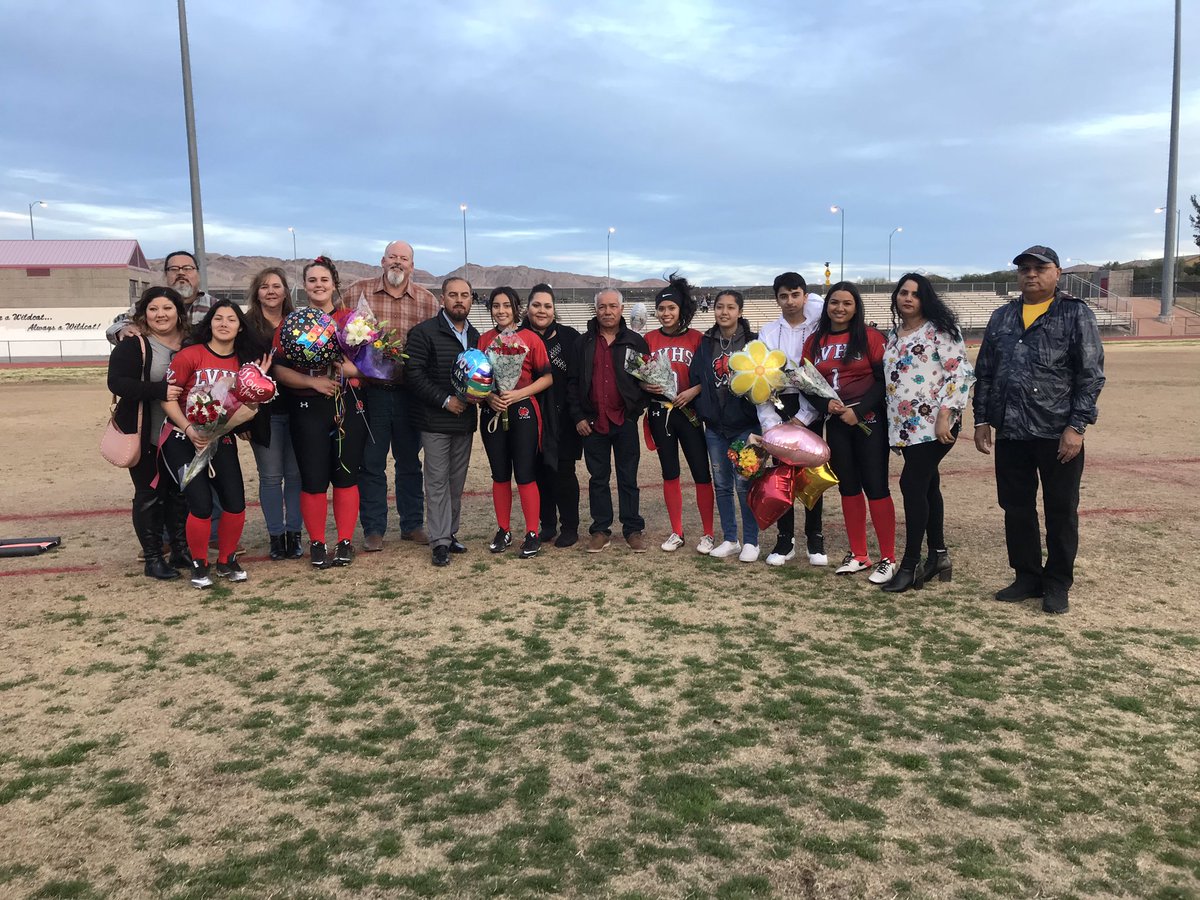 Flag Football Senior Night. Thank you to your commitment to the program and congrats on giving Legacy their first loss!