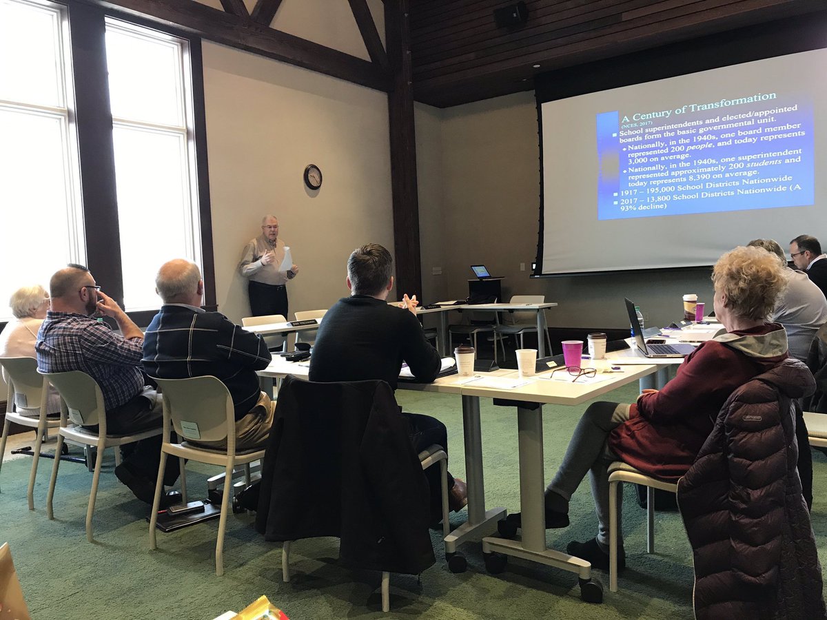 WayneTwpSuper's tweet photo. The @WayneTwpSchools Board is working on a Saturday with @BalchBrad to proudly serve #wearewayne effectively.  Humbled by their dedication to our children, staff, families, and community.  Thanks @girlscoutsIN for the hospitality. https://t.co/CMuoBOmQJG