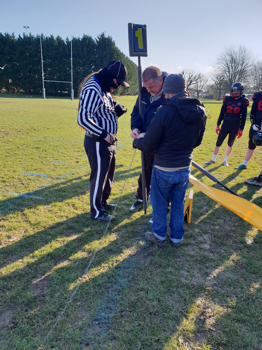 Chains snap as @UWE_Bullets move them so fast #FirstDown