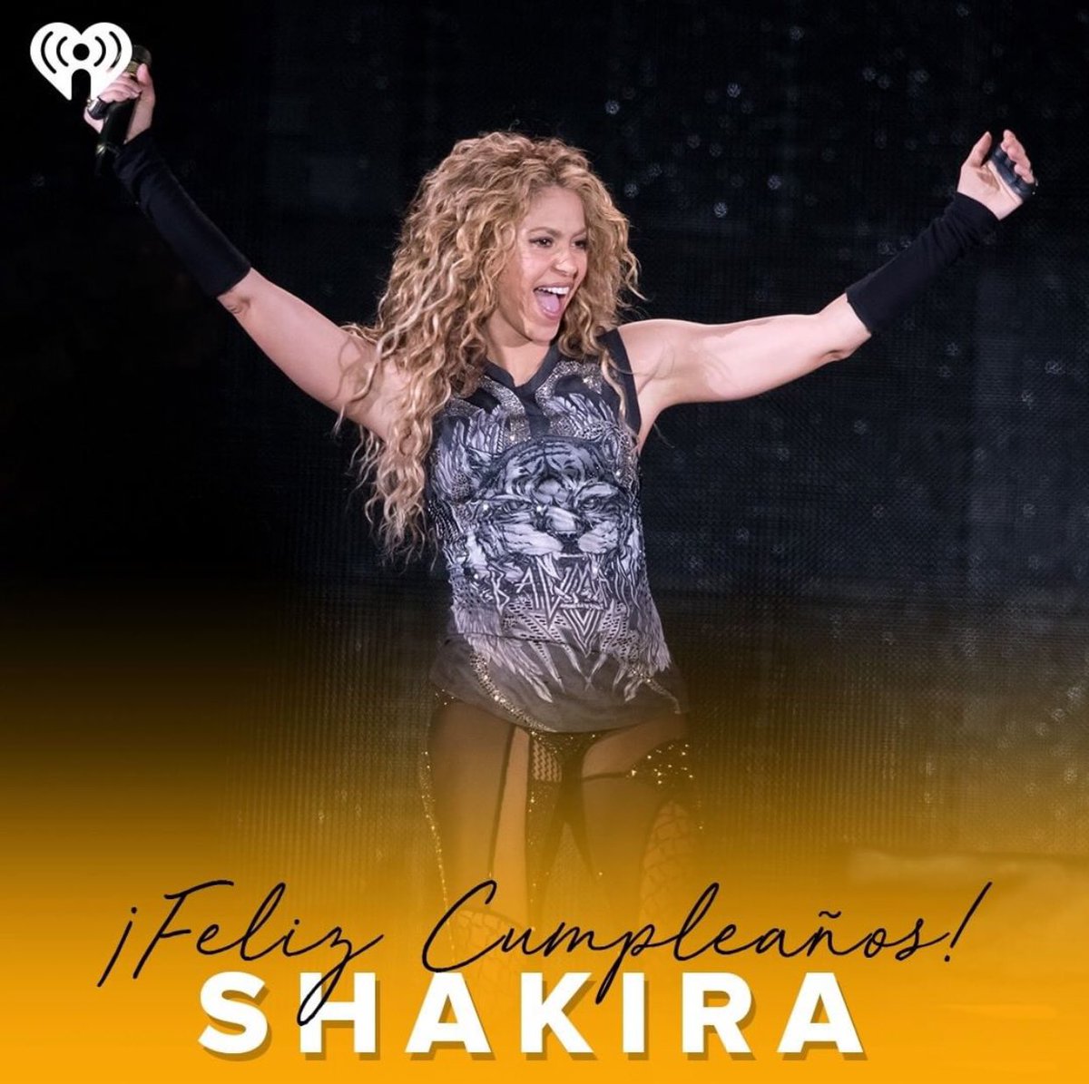 Tu1031fm's tweet photo. Her hips don’t lie, pero su edad de 42, si! Happy Birthday #Shakira 😍🇨🇴
@iheartlatino @iheartradio @shakira #shakirafan #HappyBirthday https://t.co/VtijXMl2bf