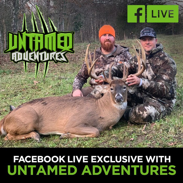HuntingMag's tweet image. TODAY at 10:00am EST join our #GAOS2019 Facebook LIVE Exclusive with Untamed Adventures to learn how you can win a 3 night, 2 day rifle hunt in Kentucky at the show.