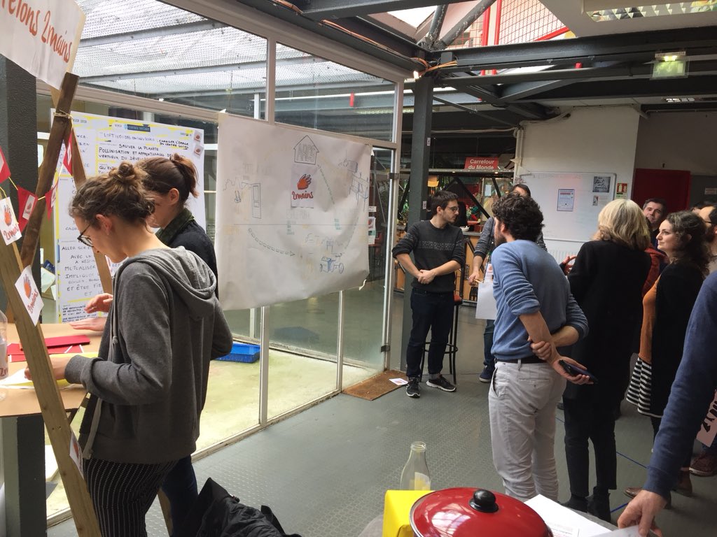 Présentation des projets prototypés pendant #remixcentresocial Carrefour18 sur <a href="/metropolerennes/">Rennes Ville et Métropole</a> Recherche-Action