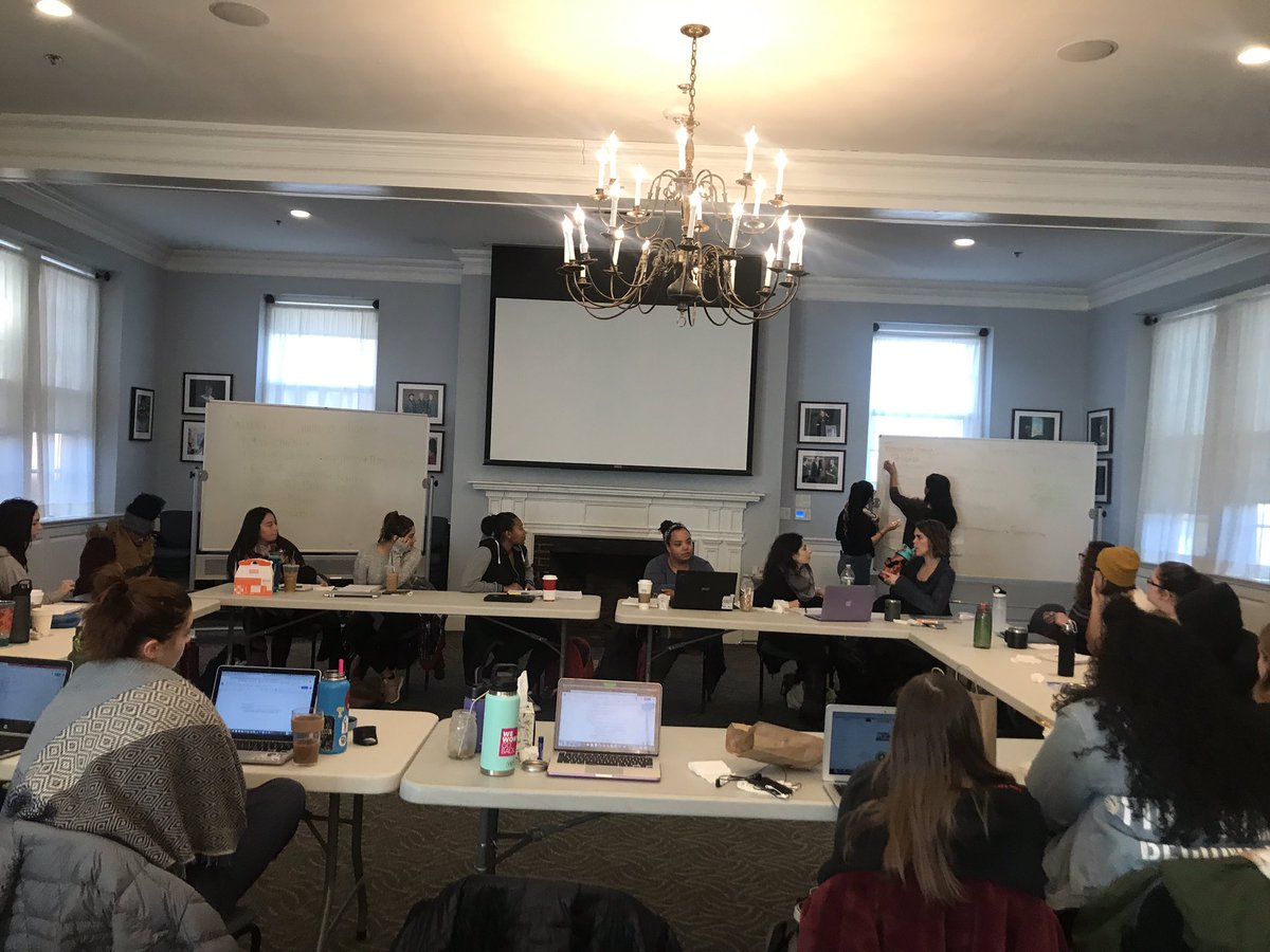 The Girlhood Project 2019 intensive weekend day one is underway!