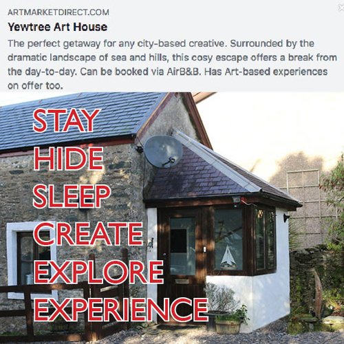 rtMarketDirect's tweet image. Sitting just outside the Scottish National Park and 6 mins walk from the sea is Cedarbank Studio’s 'Yewtree Cottage Art House'. A 1-bedroomed cottage; Yewtree is full to the brim with art. @cedarbankstudio 
facebook.com/artmarketdirec…