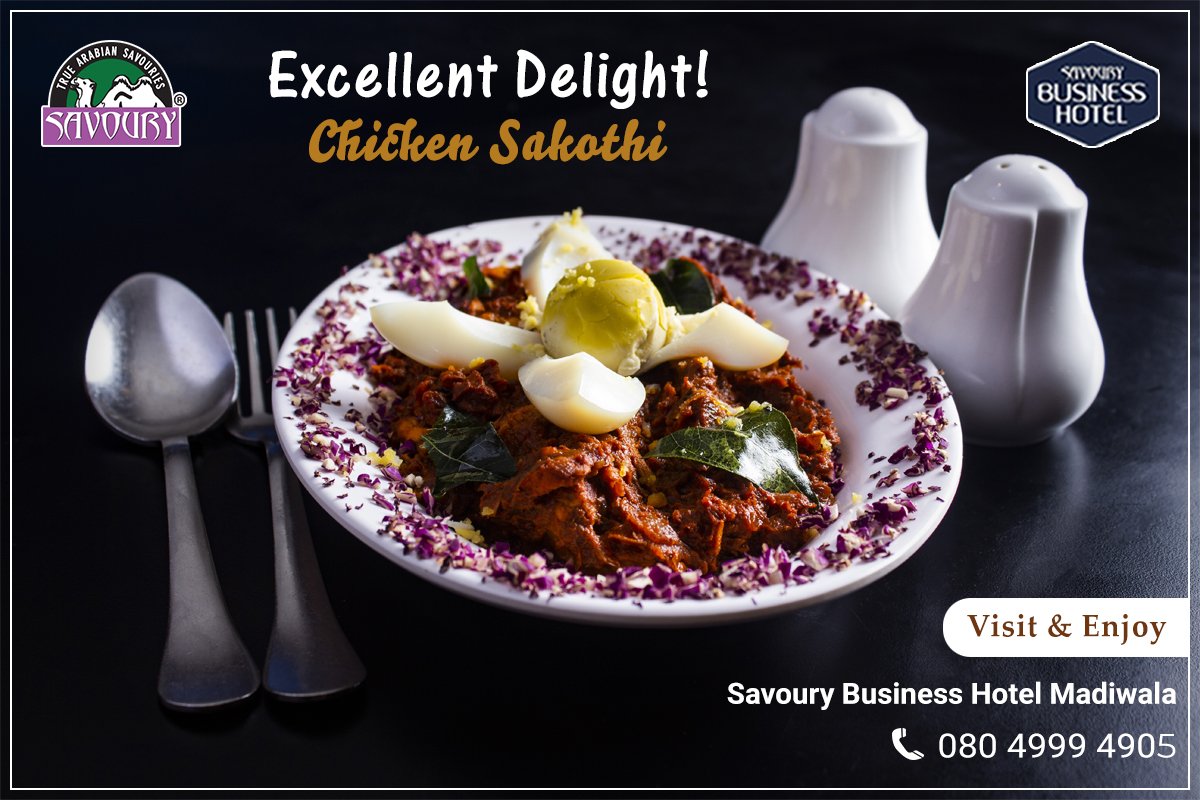 SavouryHotel's tweet photo. Scrumptious Chicken Sakothi roast specially prepared for you! Visit Savoury madiwala to enjoy the luscious taste of this spicy chicken dish.

#chickensakothi #chickendish #chickenlove #populardish #nonveg #nonveglovers  #savoury #restaurant #savourymadiwala #madiwala #bengaluru https://t.co/QcSYfzP2A3