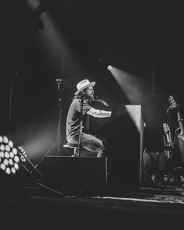 Back on the road for a sold-out tour. Super grateful to all the people who are taking the time to come out and see us. The first few shows have been beautiful. I’m even playing a new song on piano. Thanks to @marcofischerphotography for the photo! #Might… bit.ly/2SlfqlG