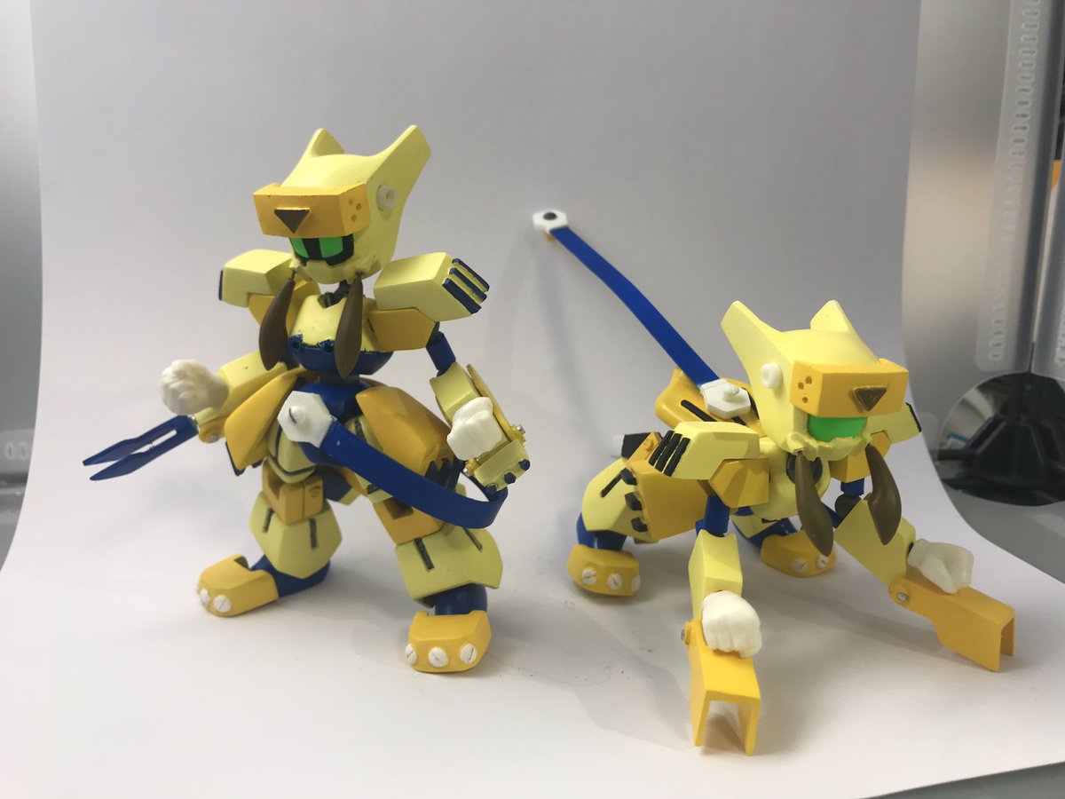 エクサイズ、ユニトリスも2号機完成で、完成見本は全部揃った！ あとは