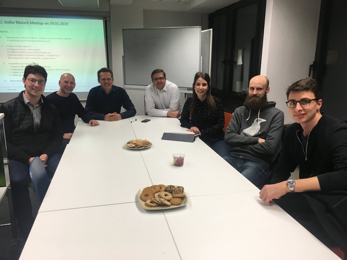 blueorioncc's tweet photo. Yay, we kicked off the 1st @StellarOrg Munich #meetup this week! Thanks to everyone joining and supporting us, it was a blast. #smartstellar #soneso https://t.co/iNR1bpBXJt