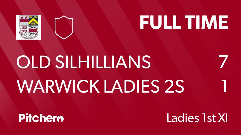 silshockeynews's tweet photo. FULL TIME: Old Silhillians 7 - 1 Warwick Ladies 2s
#OLDWAR #Pitchero
https://t.co/5DwWBXwsSy https://t.co/DHqKQXLoAt