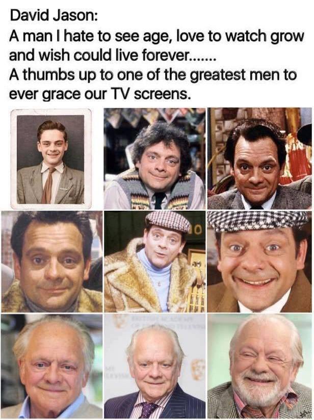 Happy Birthday to one of the nicest guys I ve met Sir David Jason    