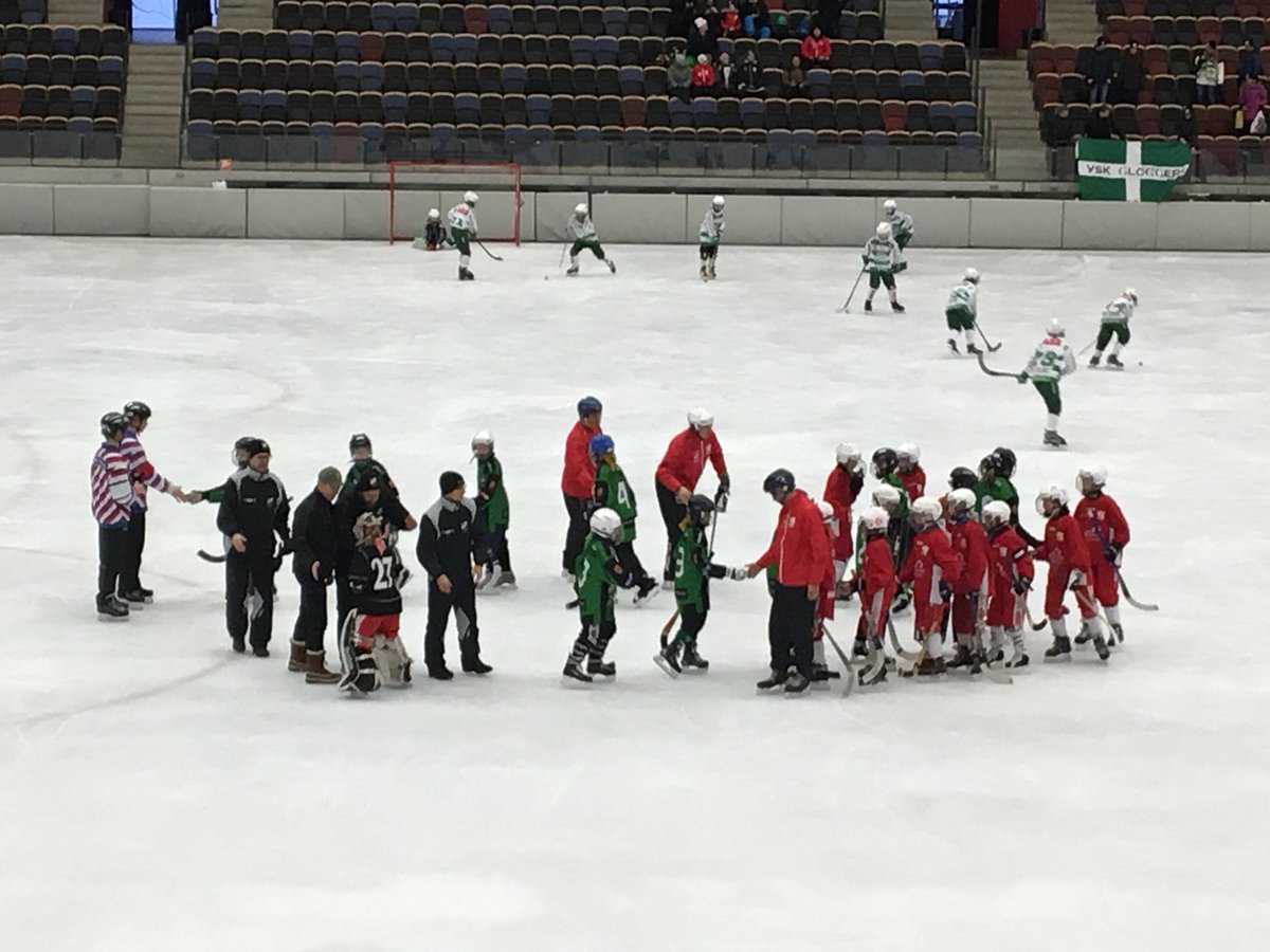 @TheGBBF future bandy players are on their way 👍 #13 Jack Smith in Sandviken Cup - 10 years old 😀