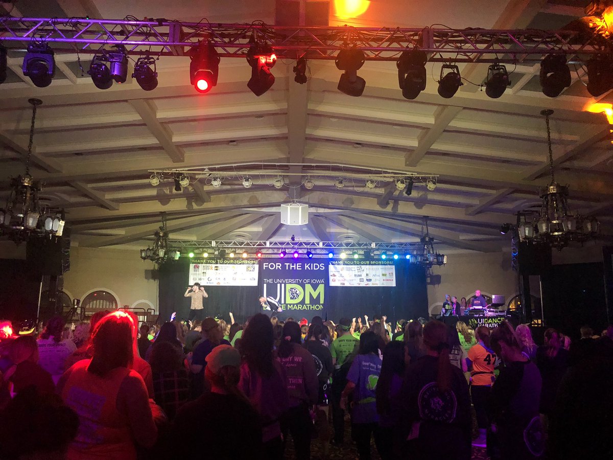 uiowa's tweet photo. Hawkeyes are over halfway there at #UIDM25 and showing no signs of slowing down. π @UIDM https://t.co/R8Z14WXzv8