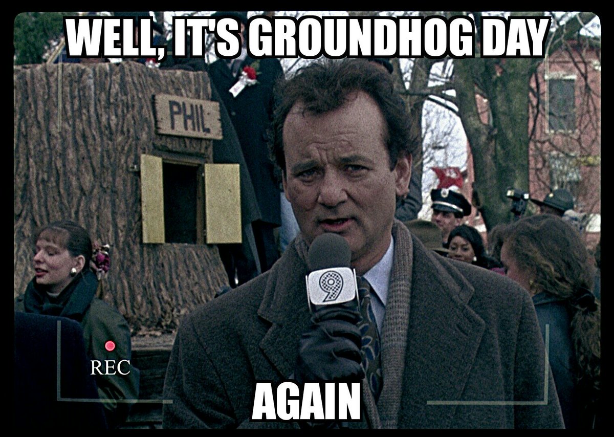 Bill Murray Groundhog Day Meme
