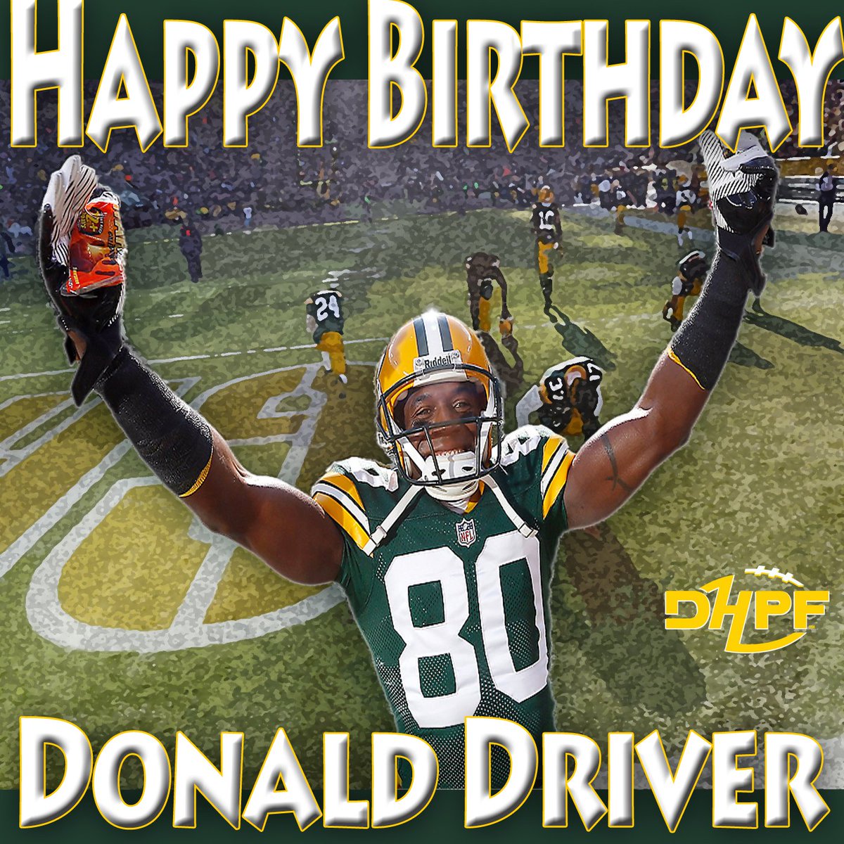Happy Birthday @Donald_Driver80 

#PackersFamily #GoPackGo #DonaldDriver #DHPF