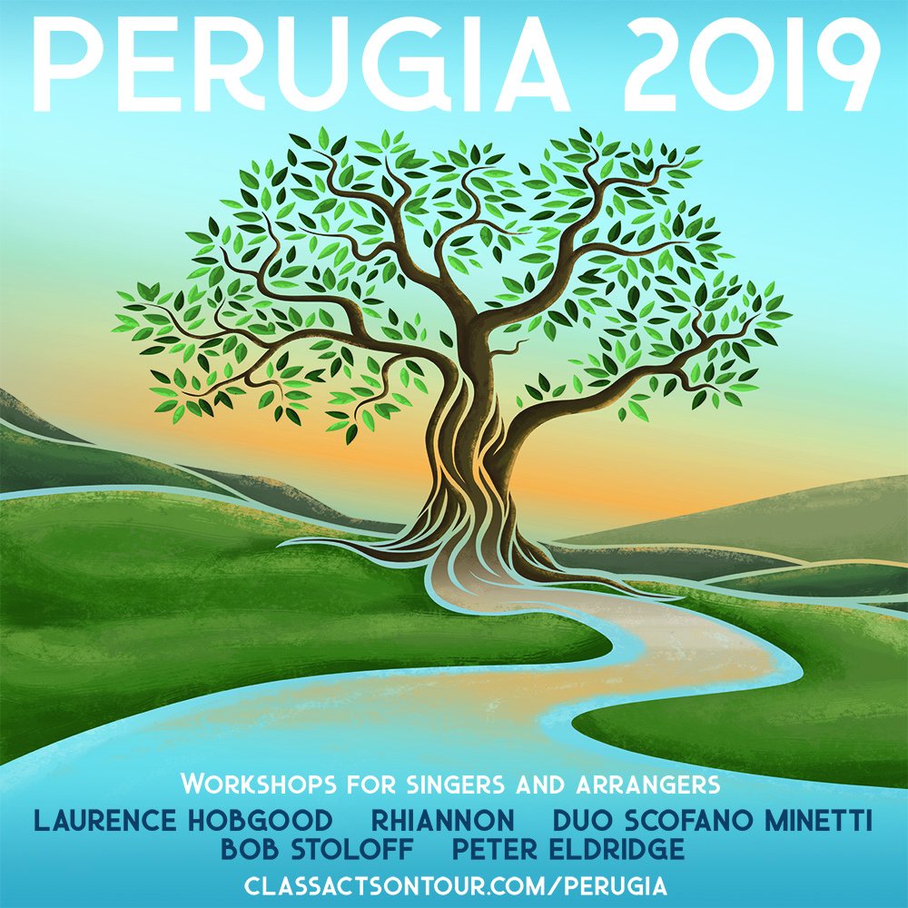 Recording an album? Come to Italy for ideas and inspiration. 
Preparing to Record: For Singers and Arrangers 
May 2-6, 2019
laurencehobgood.com/perugia-2019  #vocalimprovisation #jazzworkshop #perugia