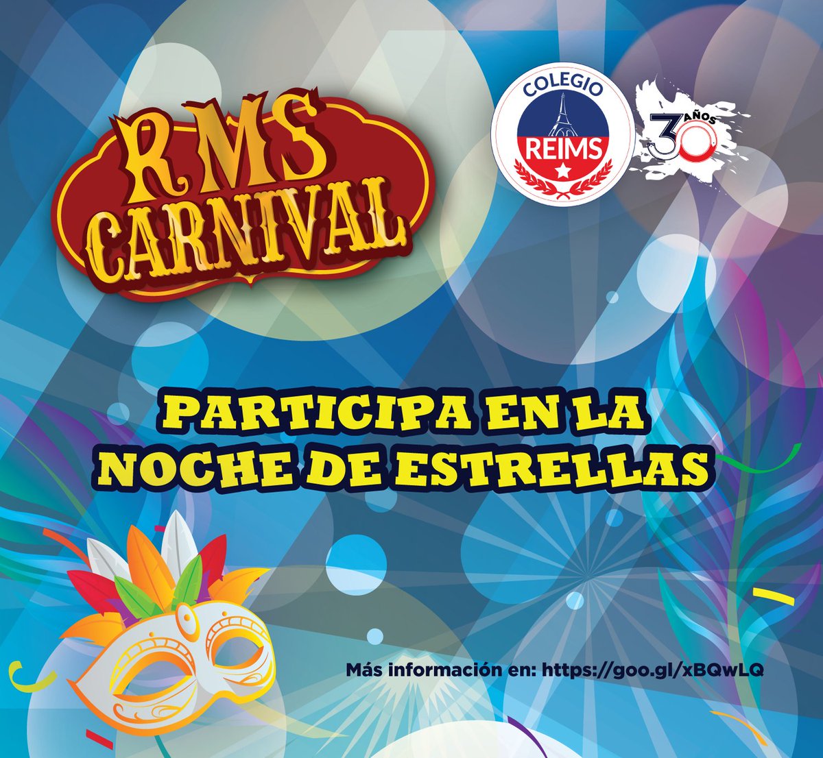 ReimsOficial's tweet photo. #EventoReims -MAMÁ, PAPÁ, ALUMNO/A, EX ALUMNO/A, ¿te gustaría participar en la Noche de Estrellas?
Prepárate para debutar ⭐️👩🏻‍🎤👨🏻‍🎤 el 15 de marzo de 2019.
 
Consulta la siguiente información y regístrate > https://t.co/DpSZNWHxZ6 https://t.co/jf0cJNOQxe