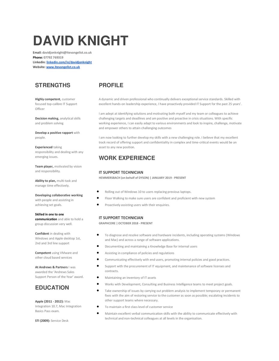 David Knight tweet media
