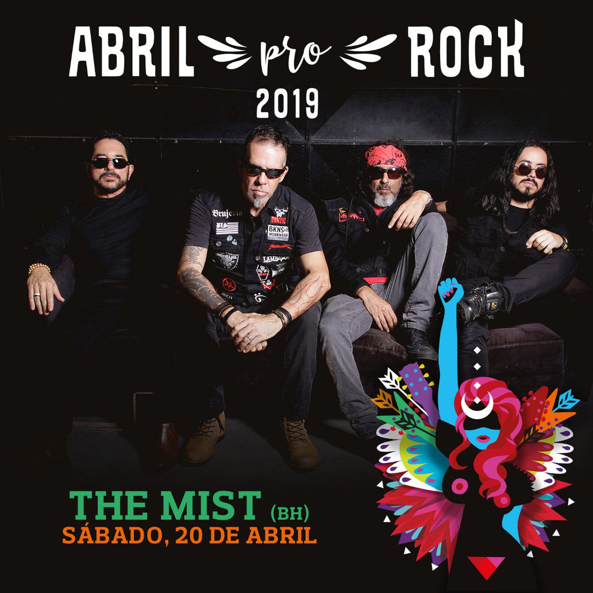 vladimirkorg's tweet photo. Colando nossa figurinha no álbum da história do @AbrilProRock . Abril tá chegando e Recife é logo alí !!! #abrilprorock #themist https://t.co/TOtJ3wZTYH