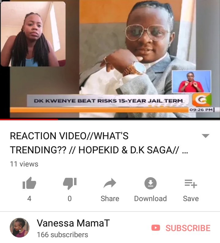mamatyler01's tweet photo. Please watch, like, comment and subscribe to my channel.
New video out- Reaction video
#dkkwenyebeat 
#hopekid 
#lovetriangle 
#Kenya 
#Reaction https://t.co/29vV6tw2fL