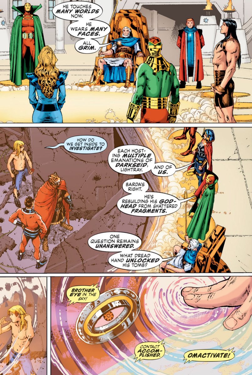 Rob_readscomics's tweet image. Journey through the #Multiversity Earth 51 home to Jack Kirbys dystopic future and possible Prime Earth future. A earth with such creations like Kamandi, biOMAC, Tiger-Men and the New Gods inhabit this reality.