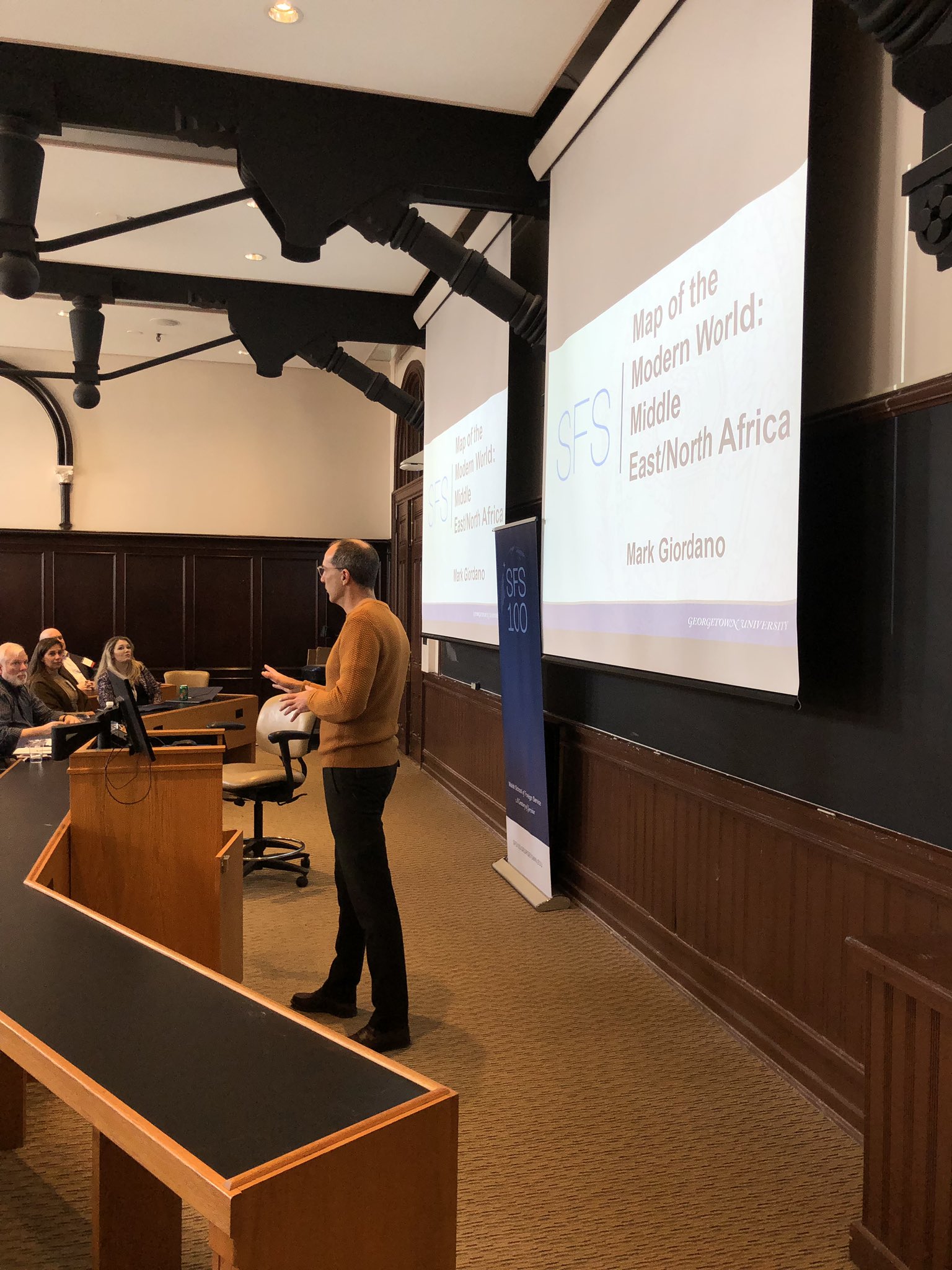 Map Of The Modern World Georgetown Georgetown Sfs On Twitter: "Professor Mark Giordano Brings Sfs Alums Back  To A Beloved Course - Map Of The Modern World. Would You Pass The Exam Now?  #Sfs100 Https://T.co/Ggq3Oxdpfp" / Twitter