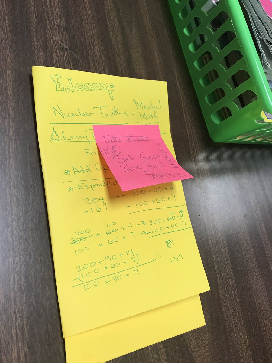 LivingInASchool's tweet photo. Math Talks notes @EdCampAldine @ParkerESAldine #FromWhereILearn #personalizeyourlearning @AldineISD https://t.co/XAKcY0vjDL
