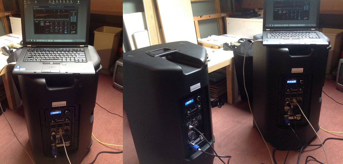 Afstellen en nieuwe software testen van digitale speakers van het merk Turbosound.

bertdevries-soundproductions.nl

Bert de Vries Soundproductions - HIFI in de studio, HIFI in de zaal!