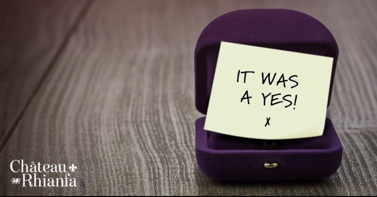 RhianfaChateau's tweet photo. Recently named Best Wedding Venue in Wales, let our expert team create the day you’ve been dreaming of! 👰🏻🎩

Download our brochure or why not pop in to see us on our Open Day, on Sunday 10th of February between 12pm and 3pm! 

https://t.co/8a3ljr9Qt9 https://t.co/fTcyq5UoVe