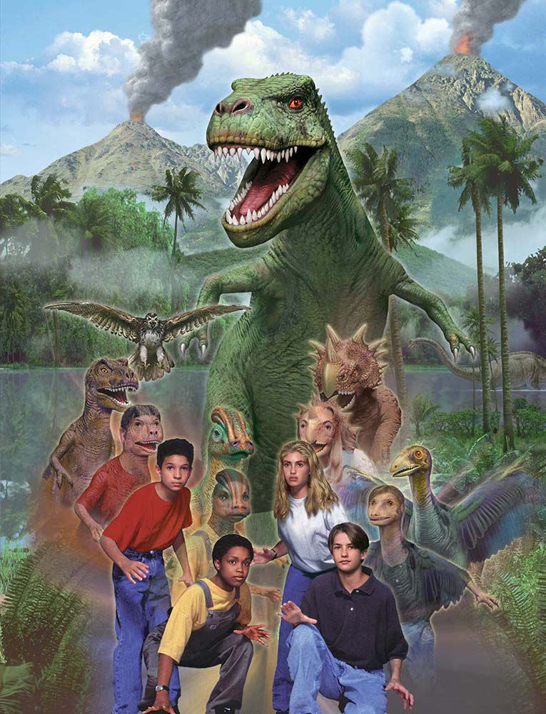  #InTheTimeOfTheDinosaurs #AnimorphsBookChallengeNucleur blast sends morphing teens back in time 2 the cretaceous.After battling dinos they get involved in war between crab and ant aliens.After annoying ants,they send comet to earth,killing the dinos&bringing heros back to future