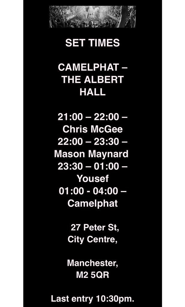 CamelPhat's tweet photo. MANCHESTERRRRRRRRRRRR...!!!
With @yousefcircus 
@MasonMaynard 
@ChrisMcGoogle 
We Ready...?!!! https://t.co/X7Iw9qemOF