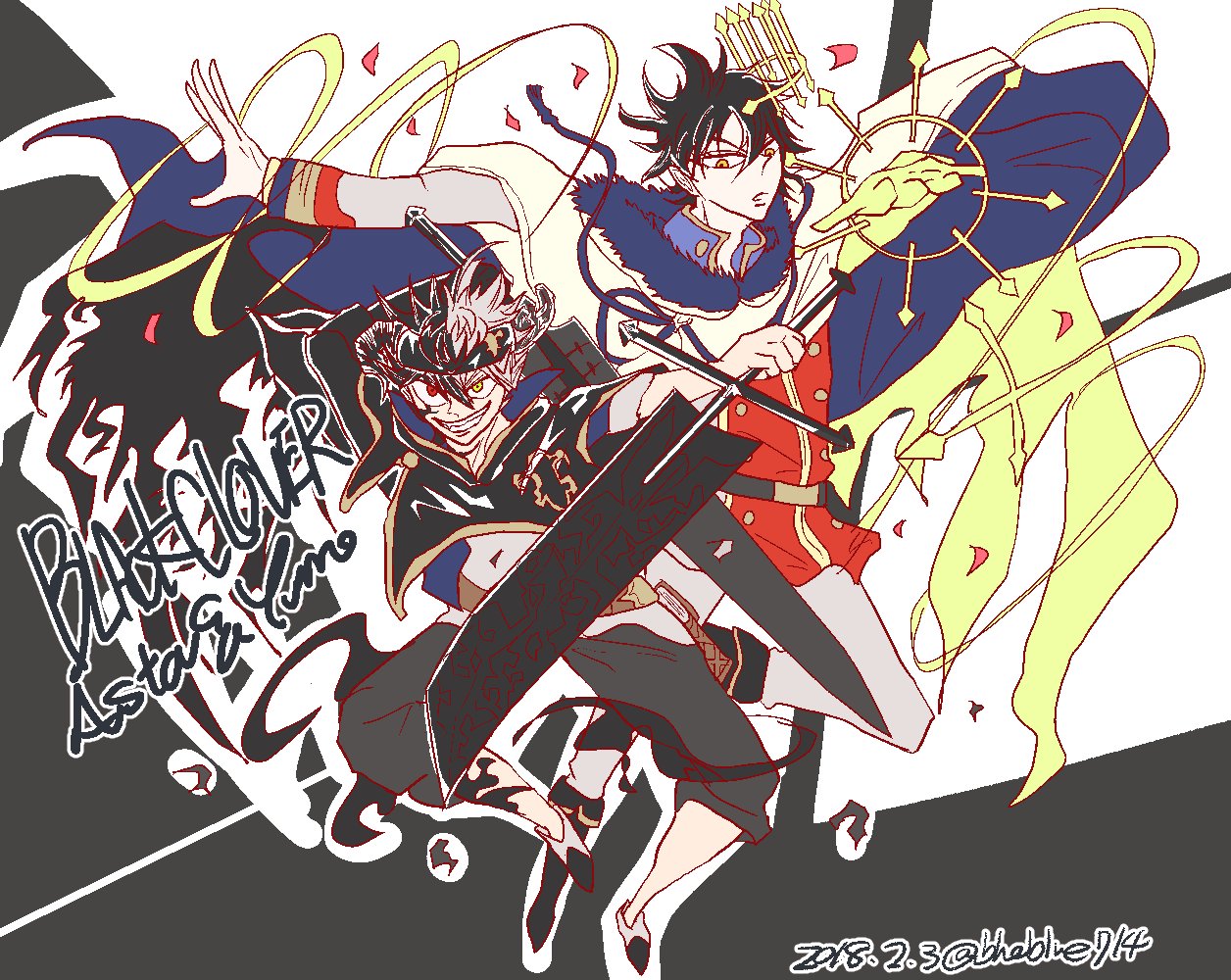 ブルセン Twitterissa ブラクロ アスタとユノ 色塗りヤダ過ぎてやっつけで終了 実は誕生日のための絵だったとか今更言えねえ ブルセン Twitterissa ブラクロ アスタとユノ 色塗りヤダ過ぎてやっつけで終了 実は誕生日のための絵だったとか今更言えねえ