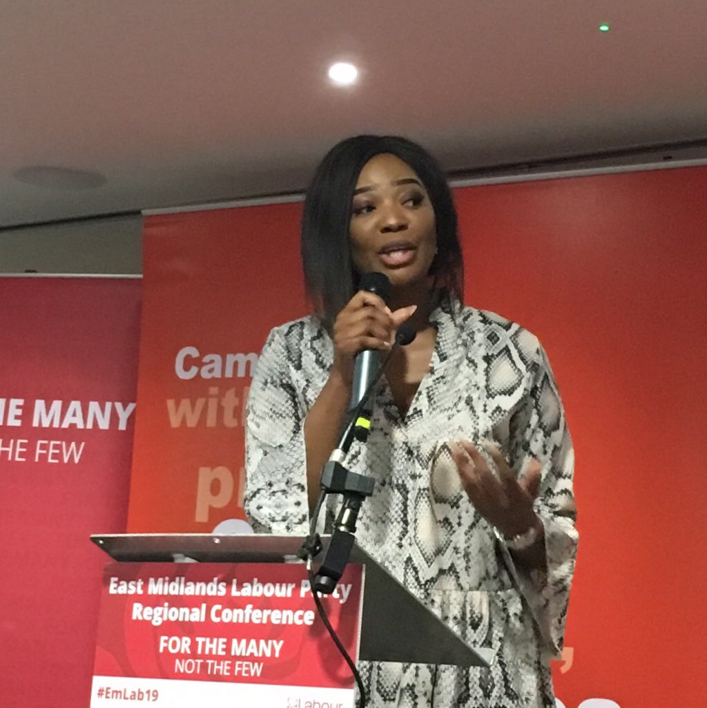 SpiritofJD's tweet image. Afternoon session at #emlab19 expertly chaired by ⁦@NicolleNdiweni⁩ from ⁦@AshfieldLabour⁩