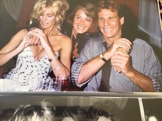 Farrah Fawcett in my dress! 
Happy Birthday Farrah,  