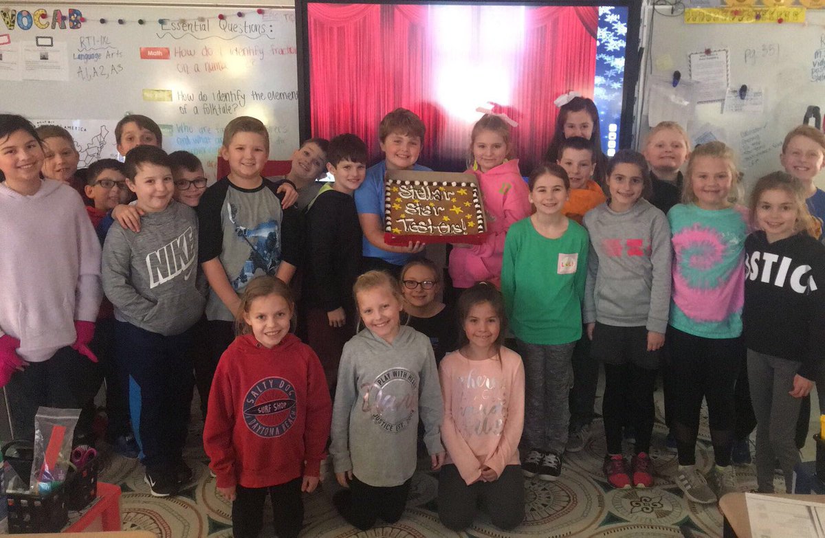 These kids know how to make a teacher proud! Watching them peer confer and help edit each other’s writing is so exciting. I love listening in on their convos! We also celebrated how well they did on their mid-year Star Test! Keep it up, my friends! <a href="/ridgeviewraptor/">Ridgeview Elementary</a>