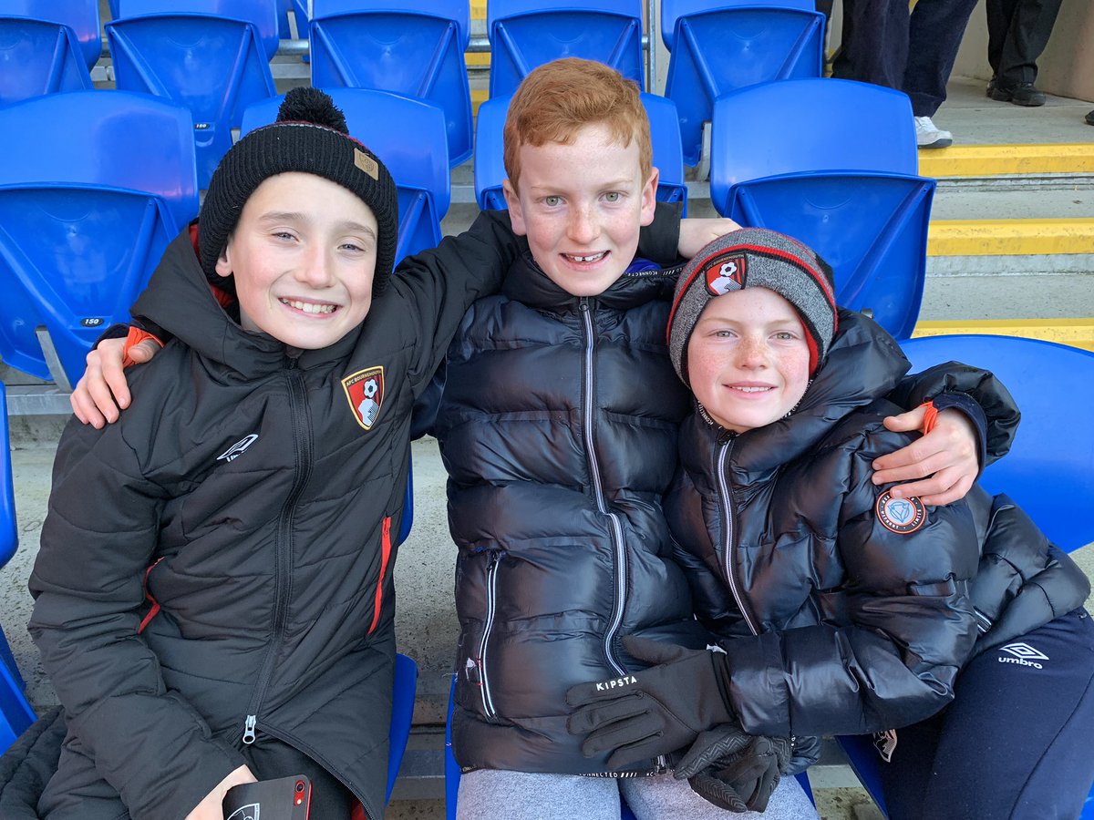davesrogers's tweet photo. A new stadium for the boys today, at the home of @CardiffCityFC #CARBOU @afcbournemouth https://t.co/nFOTeJT05Z