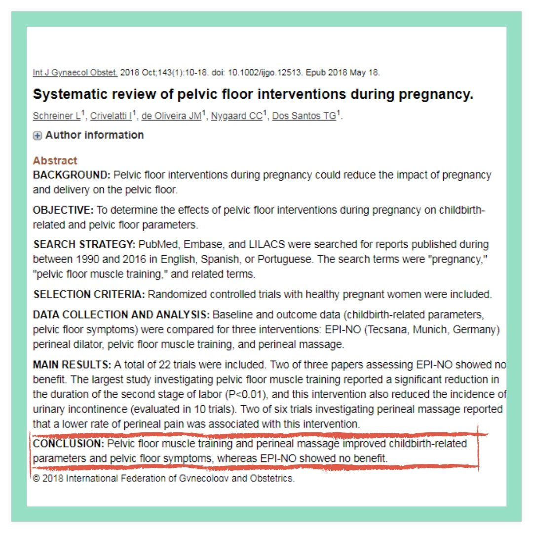 hijos del dolor perineal