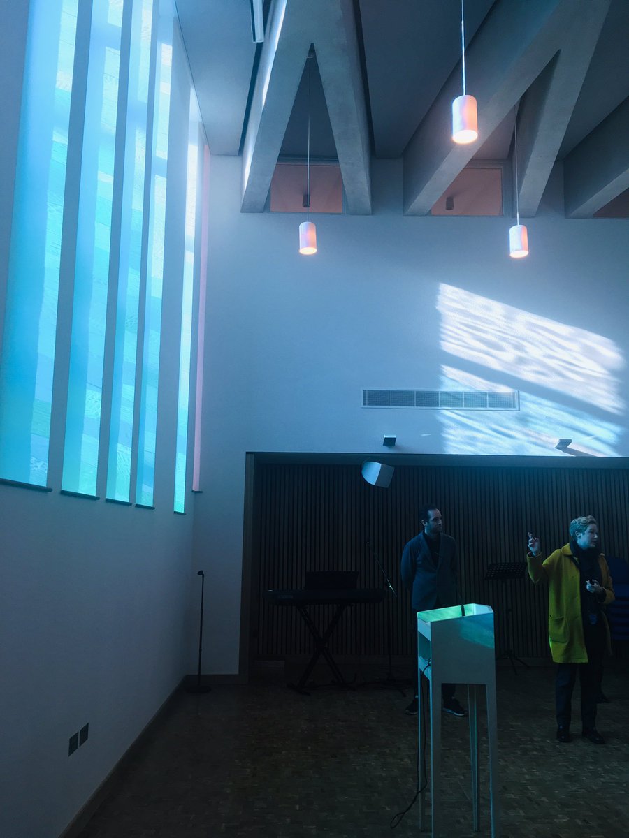 The_SaLADS's tweet image. The beautiful church hall at Bethnal Green Mission Church has a criss cross concrete beam exposed structure which peaks into the @grr_arch office space above so smartly #exposedstructure #insituconcrete #mixeduse #communityspace