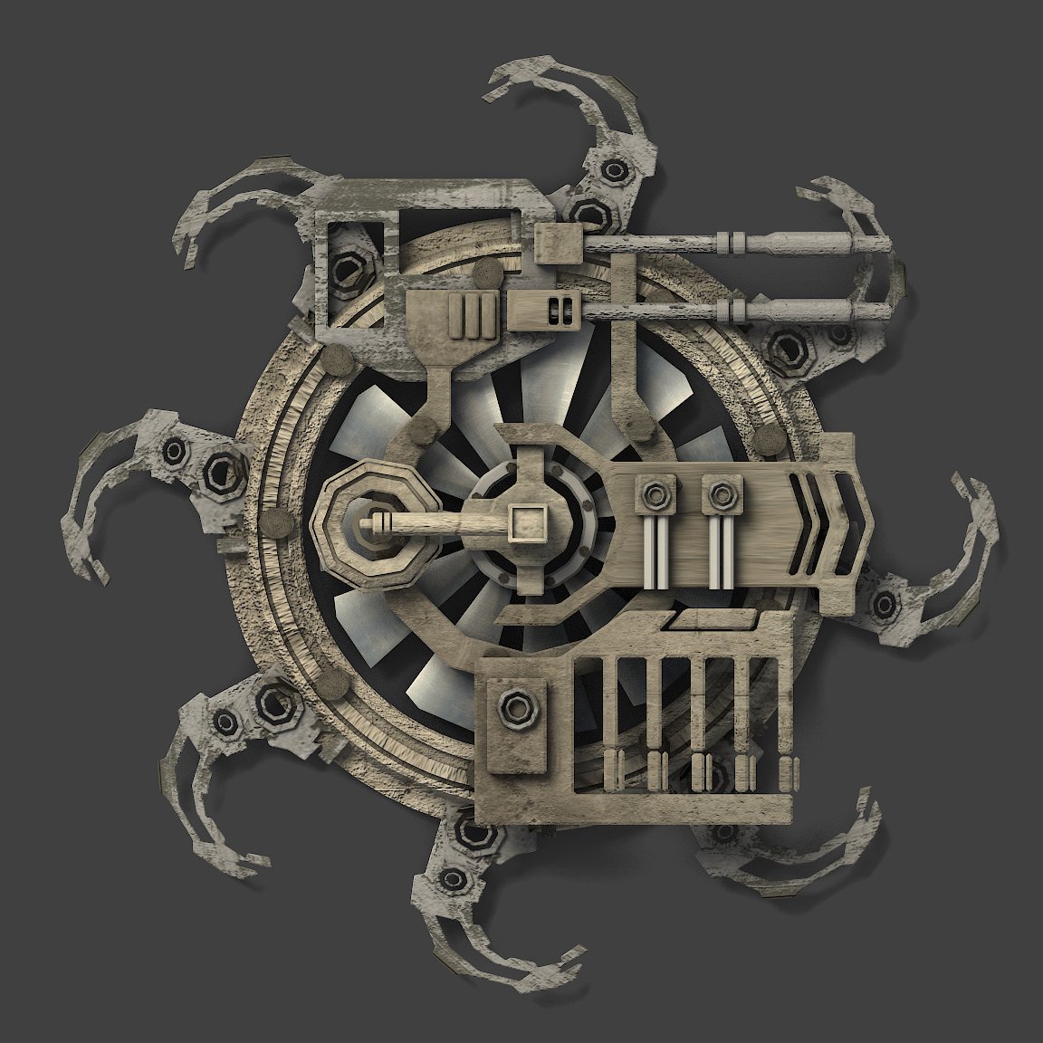 simdingames's tweet photo. A closer look at the new bot...
#Androidgames #mobilegames #gamedev
#libgdx #indiedev #indiegame #NEWGAME #gamedesign #AndroidDev #games #GooglePlay #simdin #desperatedefence #3dart #blender https://t.co/daerCsxdi9