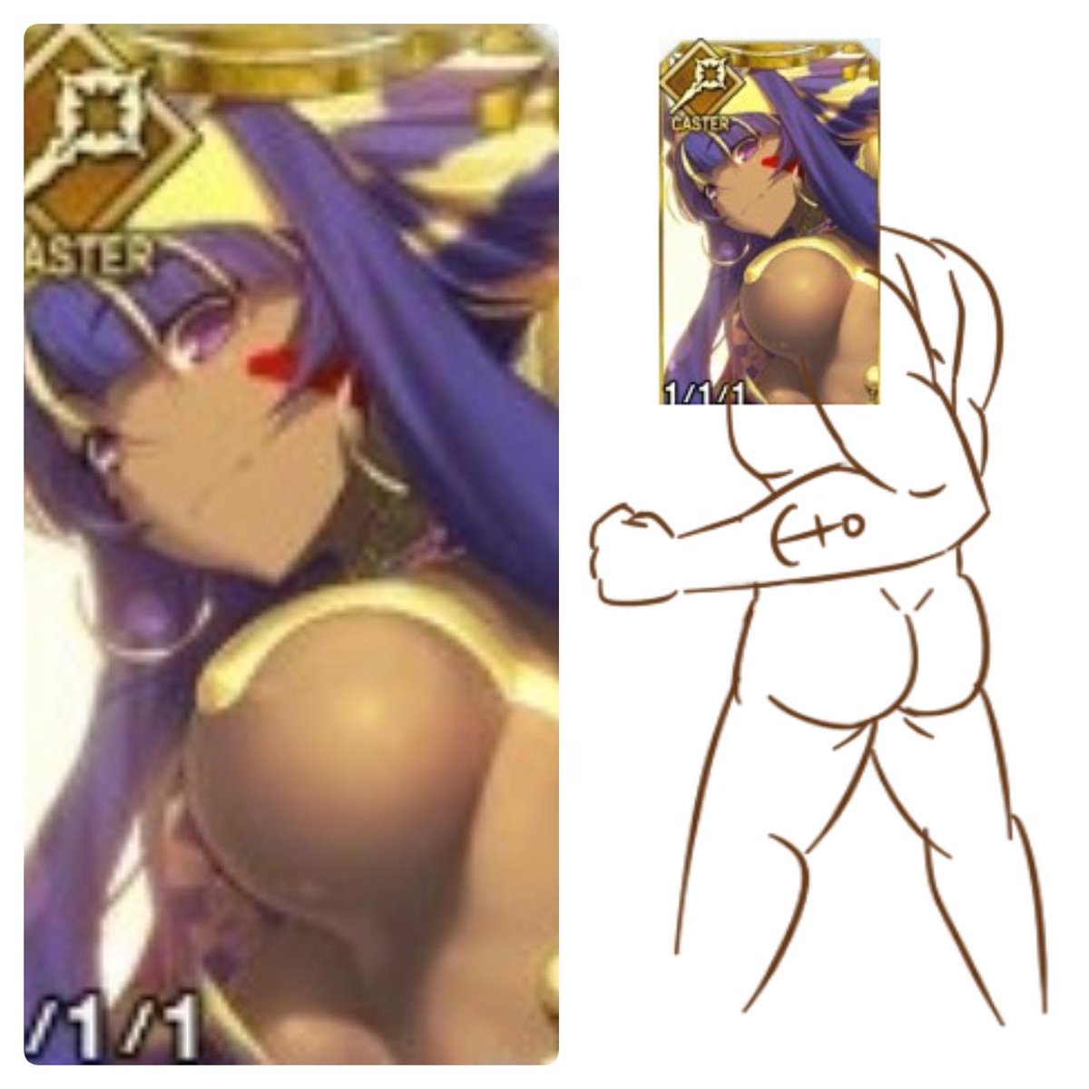 Is that Nitocris's left shoulder? #FGO redd.it/amfz2h
