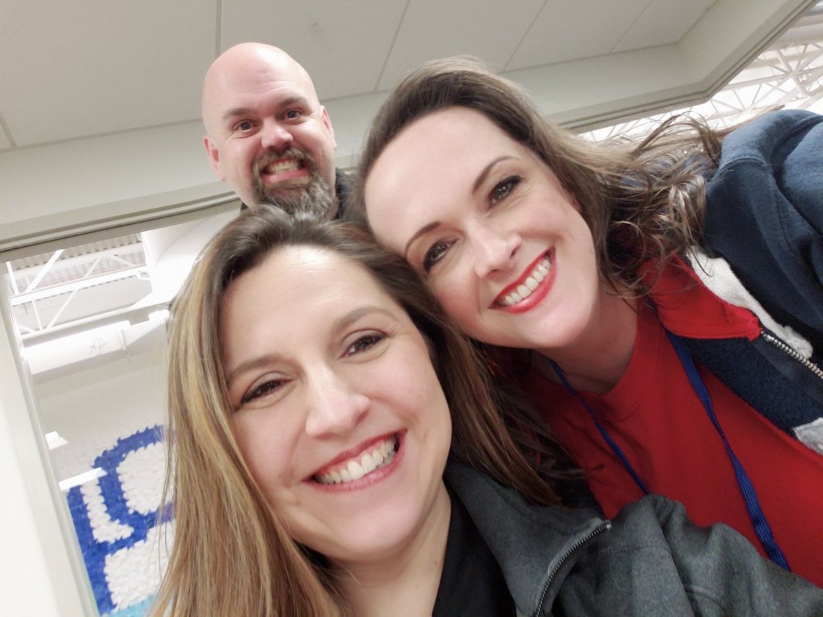 texasamy's tweet image. Doing a #sqlselfie with @SQLEspresso. I know @IrishSQL is so jealous! ;) Oh...and @SqlrUs photobombed it too. #SQLSatCleveland