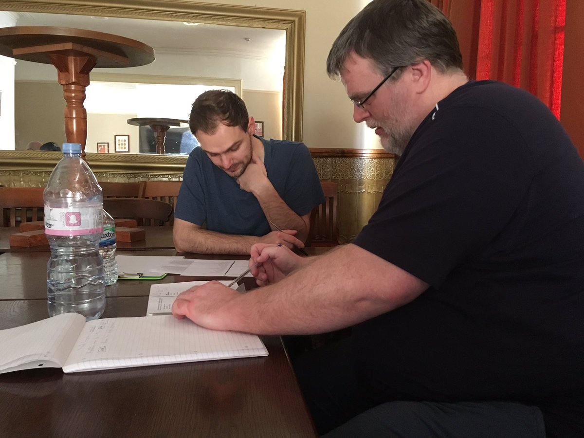 TraceyStreet's tweet photo. FAB work from my directors today. They are a joy to work with- intelligent, insightful, energetic, creative &amp; they have a good sense of humour - that goes a long way! #DirectingTraining #Birmingham  #TrainingMatters #PartTimeClasses https://t.co/c35nWxme4n