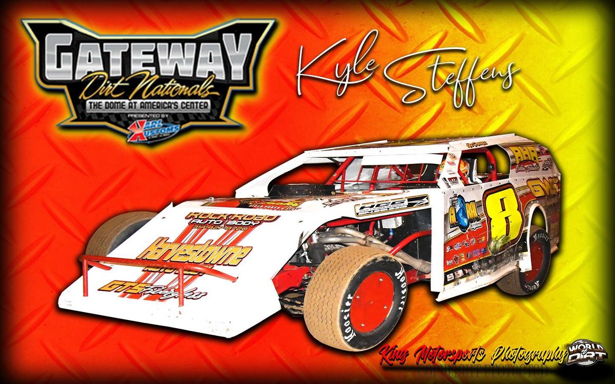 Driver: <a href="/kylesteffens8/">Kyle Steffens</a> 
Track/Event: <a href="/GatewayDirt/">GatewayDirtNationals | #DirtInDecember</a> 
Photo Cred: <a href="/KMP81photos/">kingphotography_KMP</a> 📸
#30DaysofModifieds #SaturdaysShowCase #UMP #DomeAtAmericasCenter #GatewayDirtNationals #KMP #WorldofDirt #DirtTrackRacing #DirtinDecember2018 @WorldofDirt1