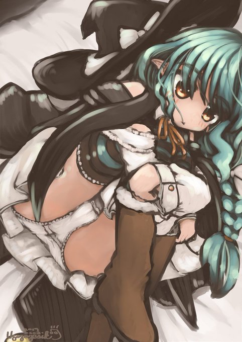 すねてるメルジーネさん少し手直し版と気づいた+差分。
差分作のたのしいね。めがね。ぱんつ。 