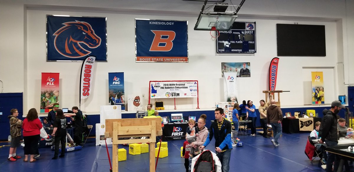 We are hanging out at BSU Stem Day