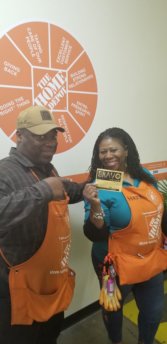 Congratulations to Hazel for doing a outstanding job, helping our customers she was mention twice, with high praises.