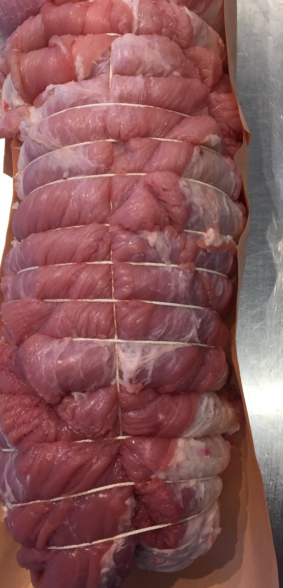 MeatNaturally's tweet image. Whole breast of Veal stuffed &amp;amp; tied ready to be collected for a special birthday ....... let us know what we can prepare for your special occasion.